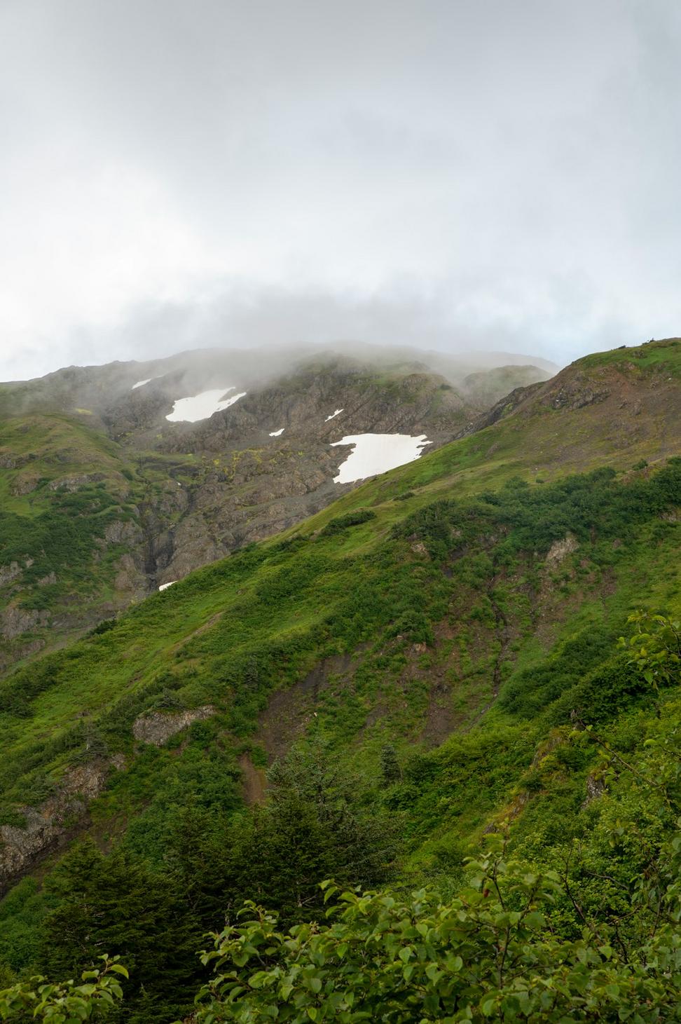 Summer hiking in Yukon